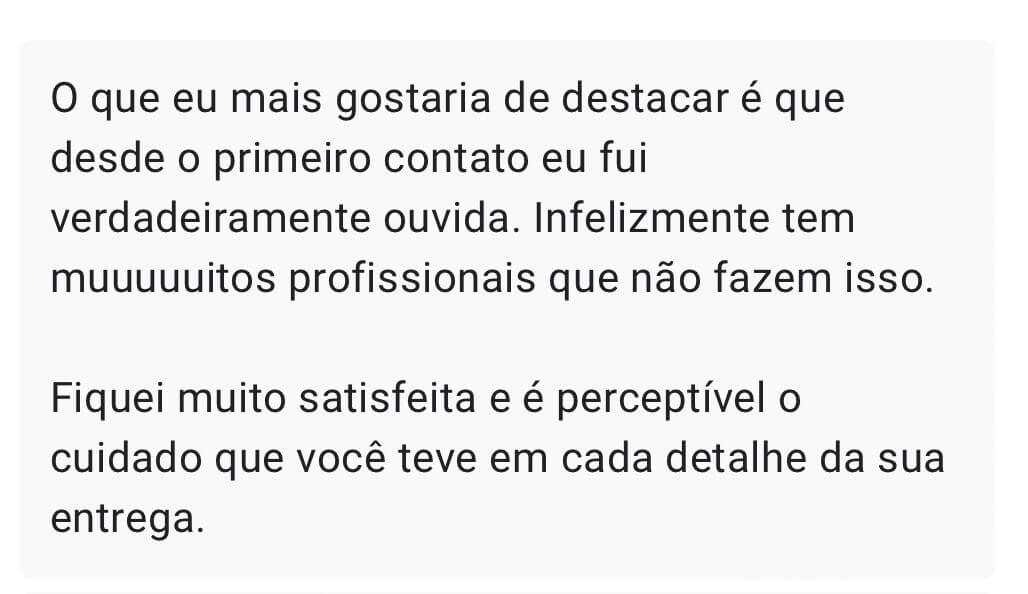 atendimento acolhedor