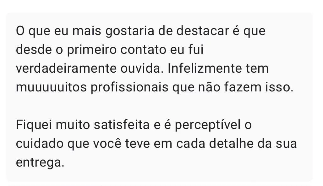 atendimento acolhedor