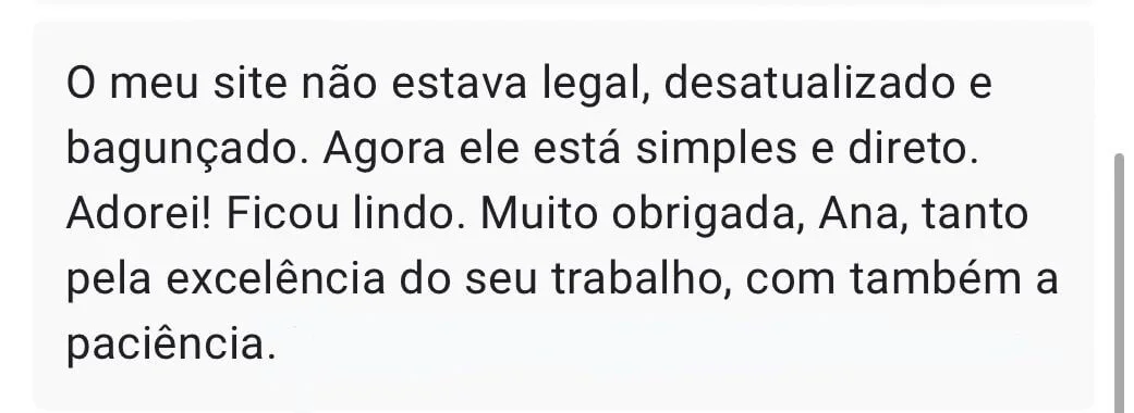 site claro e direto