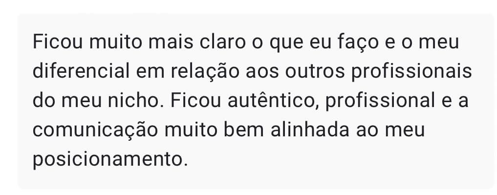 valorizar o diferencial da empresa